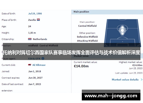 托纳利对阵切尔西国家队赛事临场发挥全面评估与战术价值解析深度
